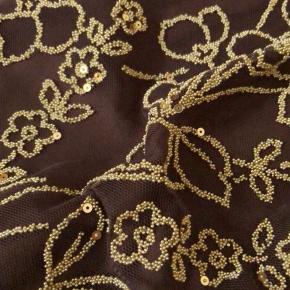 Sequined-Beaded Dress - Picture 5 of 7